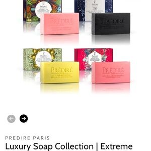 Prédiré Paris Luxury Hand Soap Set — Pink & Yellow Bars